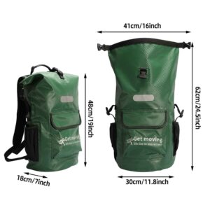 Alternative view of HQ Diving 25L Waterproof Dry Bag Backpack with Comfort