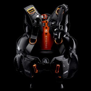 Alternative view of Apeks EXOTEC BCD Orange – The Revolutionary BC