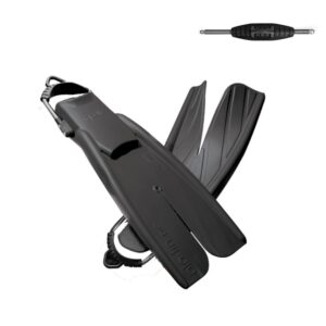 Apollo Bio-Fin Pro With Spring Straps Black