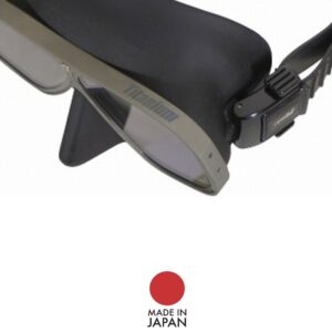 Alternative view of Apollo Bio-Metal Dive Mask Titanium with UV420 Lenses