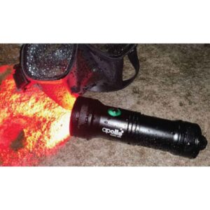 Alternative view of Apollo NightFish 1200 Lm Dive Torch with Red Light and Power Adaptor