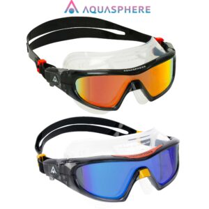 Aquasphere VISTA PRO Swim Mask – Titanium Mirrored
