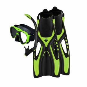 Alternative view of OceanPro Bondi Kids Mask Snorkel Fins (4-10yr)