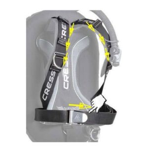 Alternative view of Cressi Aquawing Plus BCD 80th Anniversary