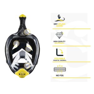 Alternative view of Cressi Bali Full Face Mask – With Action Mount