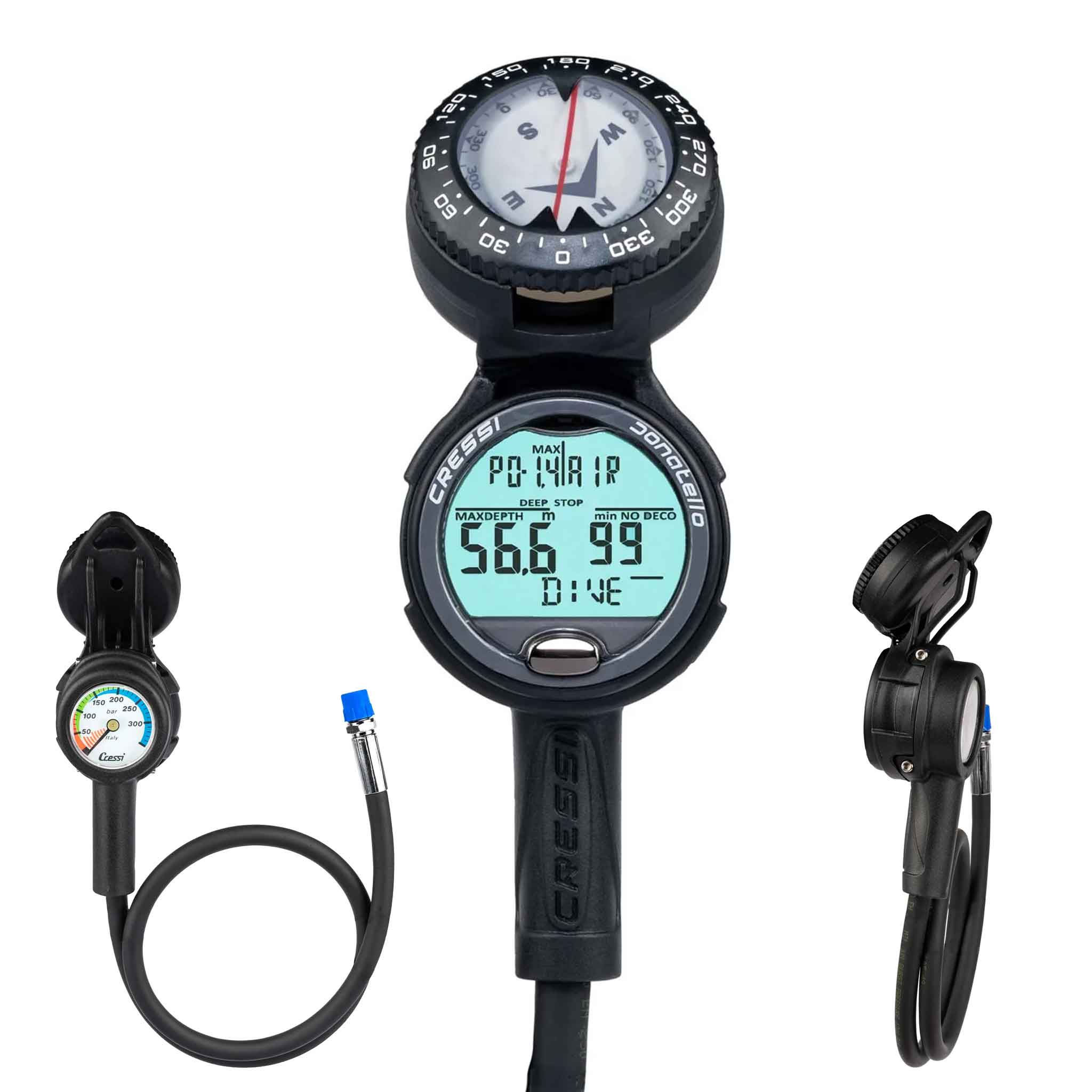 Cressi Donatello Console 3 Computer + Compass + SPG
