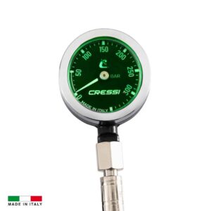 Cressi Mini Pro Spg Vale 300 C Tech Gauge With HP Hose