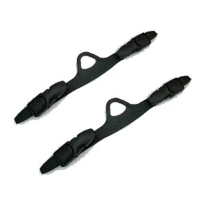 Cressi Rubber Universal Fin Straps Complete Pair