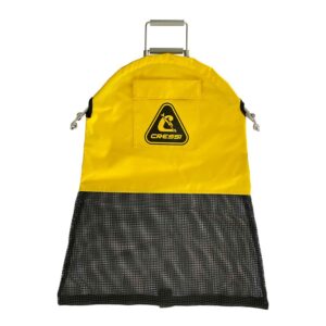 Cressi Spring Loaded Mesh Catch Bag Large