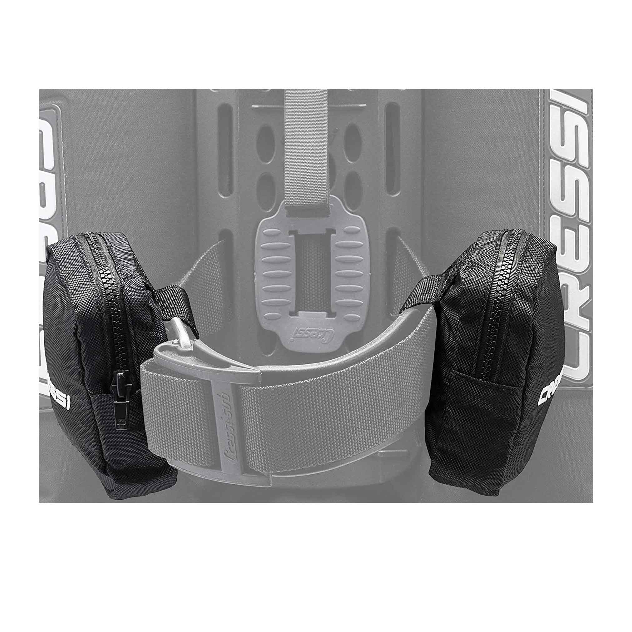 Cressi Tank Strap Weight Pockets – Trim Pocket - Image 3