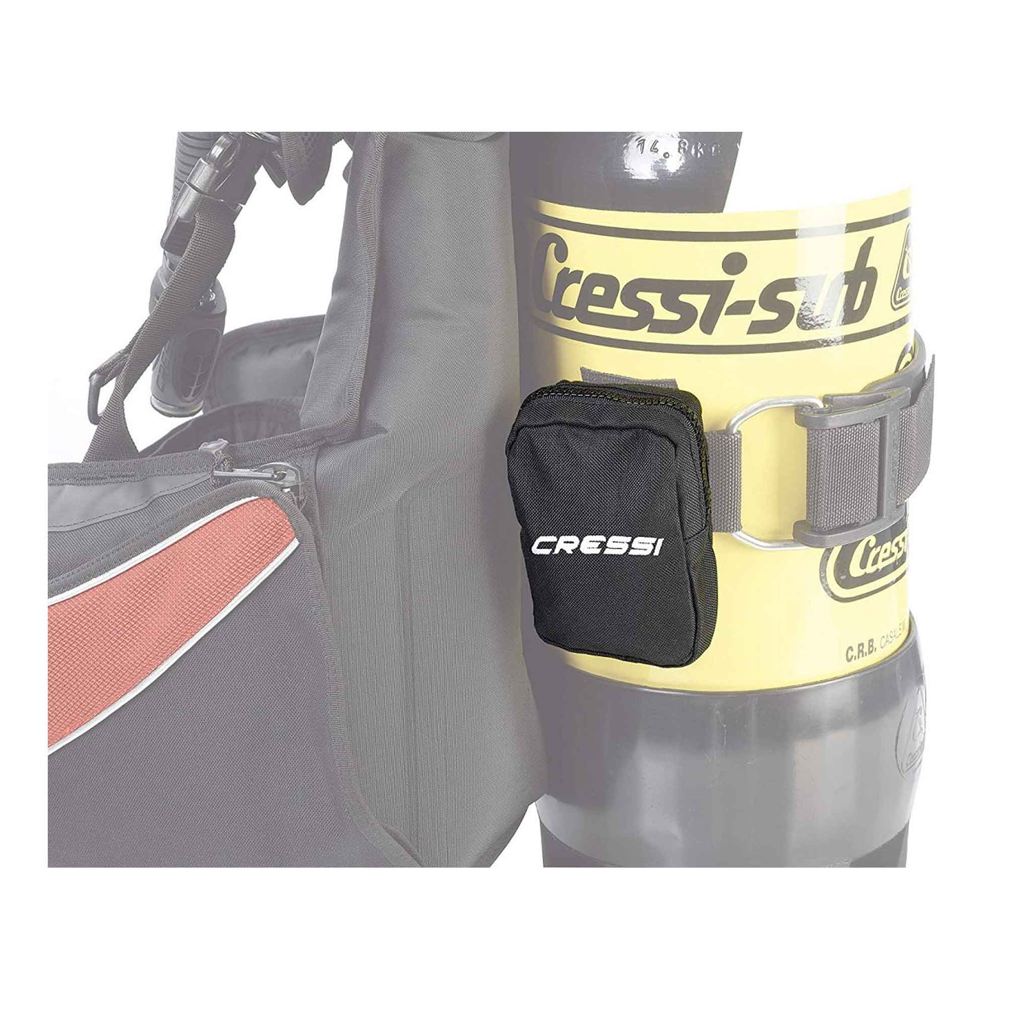 Cressi Tank Strap Weight Pockets – Trim Pocket - Image 4