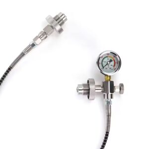 Decanting Hose With Quick Disconnect And Gauge