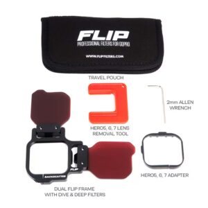 Alternative view of Backscatter FLIP13 Two Filter Kit Filter for GoPro