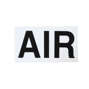 Faber Air Sticker For Scuba Diving Cylinders