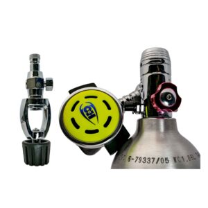 Alternative view of H2Odyssey Emergency Spare Air | S19 Cylinder