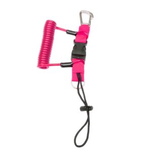 Alternative view of HQ Diving Stainless Steel Coiled Lanyard – Ultimate Security