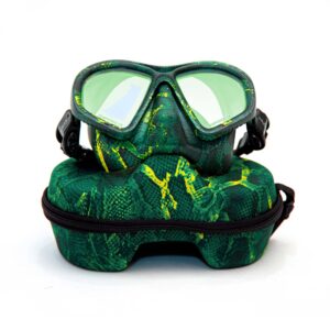 HARBINGER Camo Diving Mask – Green