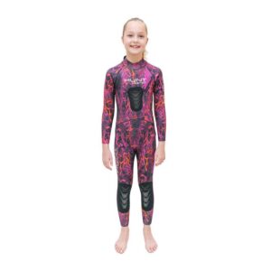 HuntMaster Kids Wetsuit Camo Series – Pink