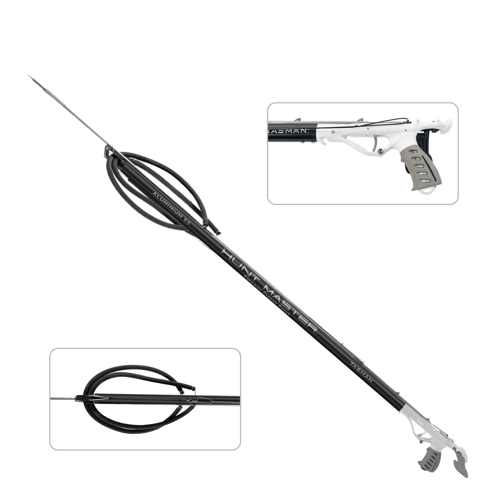 HuntMaster Tasman Speargun White Handle 90cm