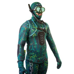 HuntMaster Huntsman 3.5mm Wetsuit Camo – Green – XLarge