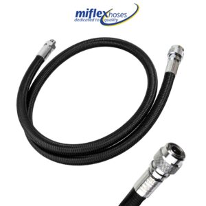 Miflex Xtreme LP Inflator BCD Hoses – Black