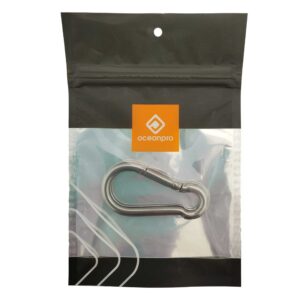Alternative view of OceanPro Carabiner Marine-Grade Metal