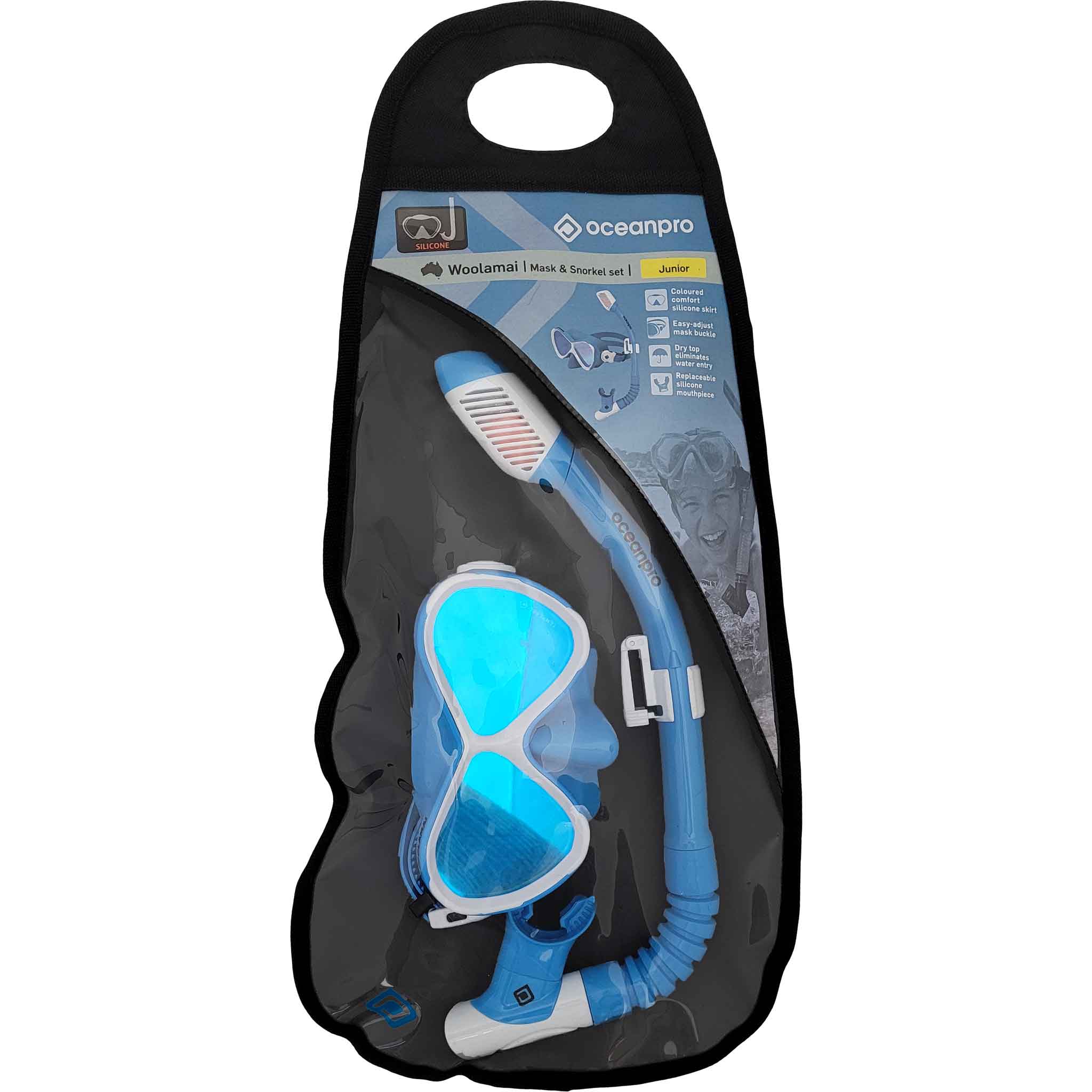 OceanPro Woolamai Junior Snorkel Set (6-12yr) - Image 4