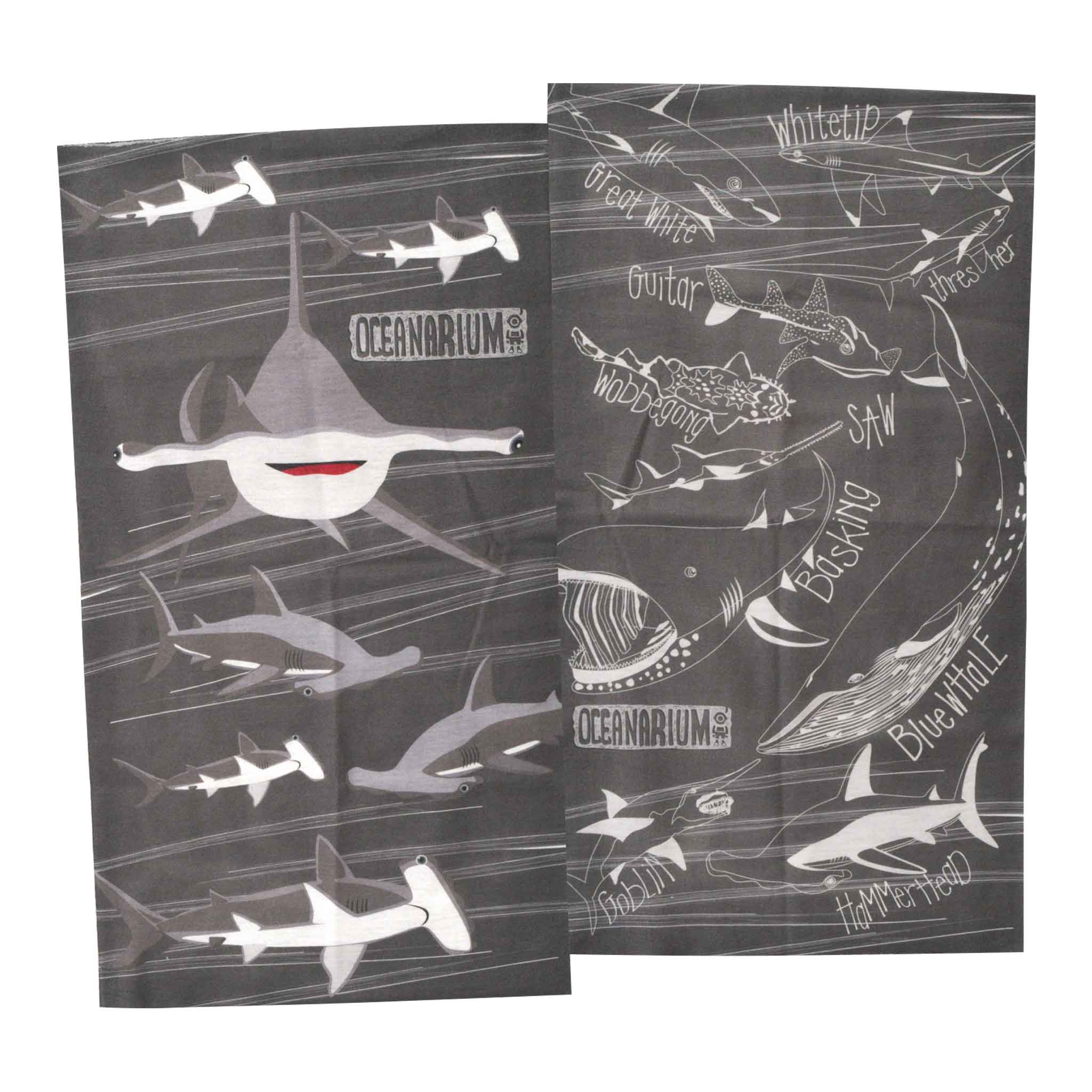 Oceanarium Hammerhead Shark Headwear Scarf