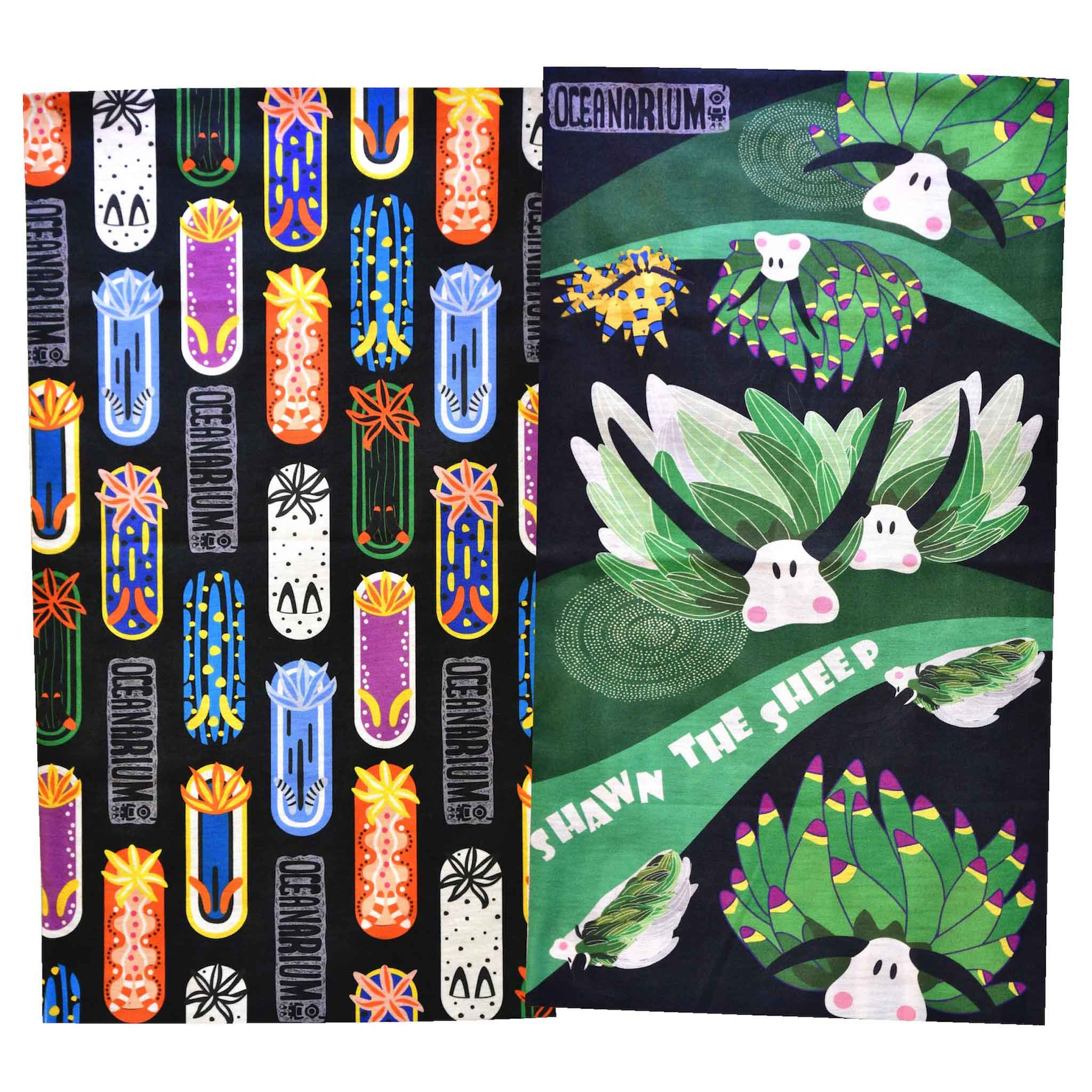 Oceanarium Nudibranch Headwear Scarf - Image 2