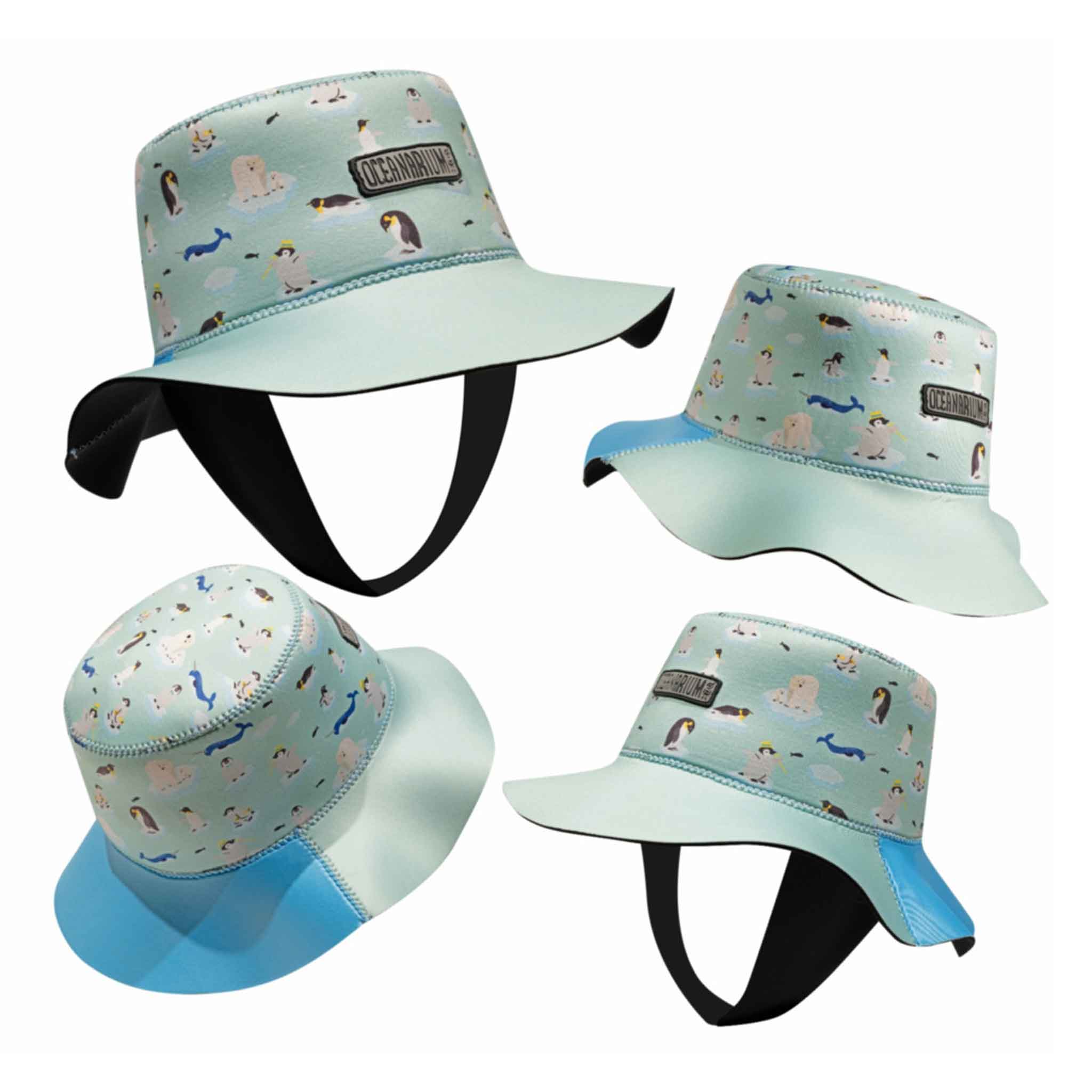 Oceanarium Penguins Neoprene Hat - Image 2