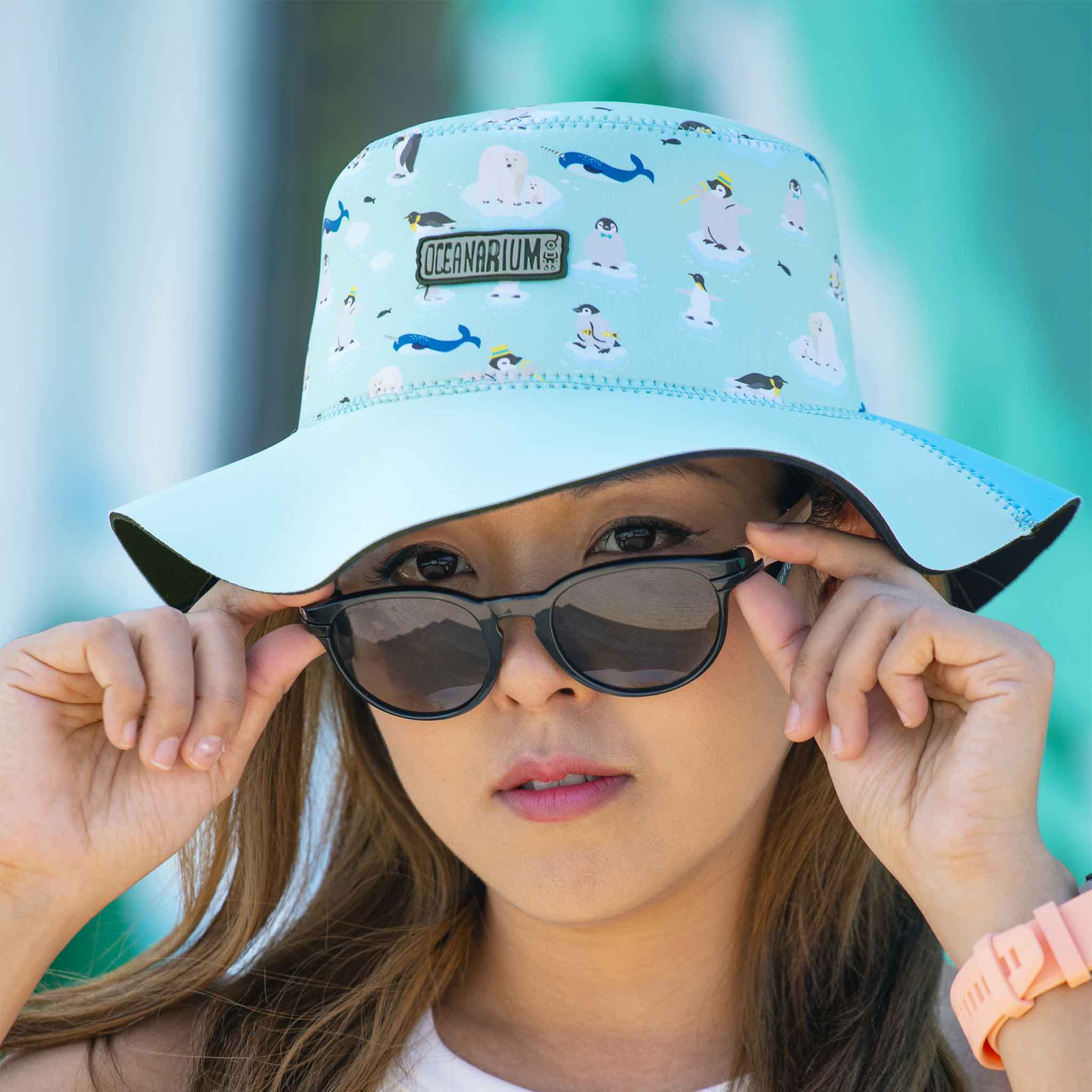 Oceanarium Penguins Neoprene Hat