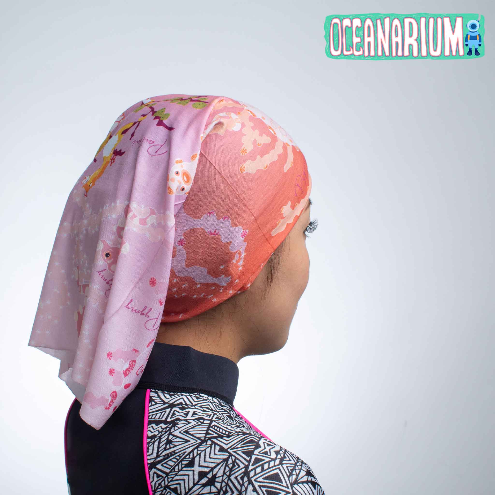 Oceanarium Pygmy Seahorse Headwear Scarf - Image 3