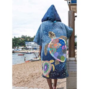 Oceanarium Sea Turtle Cloak Towel (microfiber)