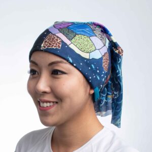 Alternative view of Oceanarium Sea Turtle Headwear Scarf