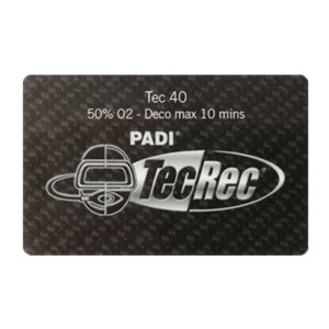 PADI Tec 40 Dive Course