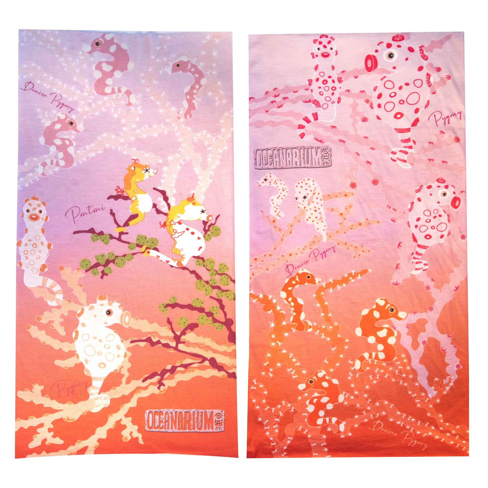 Oceanarium Pygmy Seahorse Headwear Scarf - Image 2