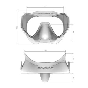 Alternative view of Salvimar Neo Mask Petrol