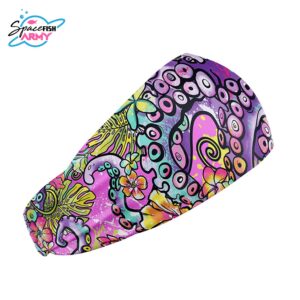 Spacefish Army Eco-Friendly Octofloral Splatterparty Scuba Headband