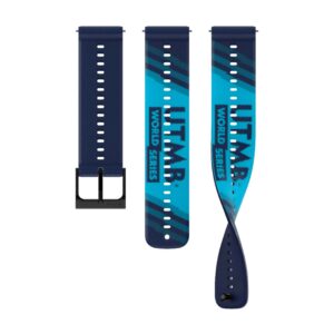 Suunto 22mm Athletic 6 Silicone Strap Limited edition UTMB WORLD SERIES
