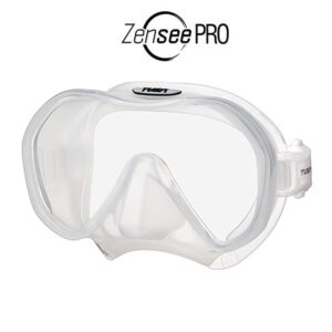 TUSA Zensee Pro Translucent Frameless Dive Mask Fits All Faces